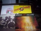 4 LOVELY RARE COLLECTABLE VINTAGE QUEEN VINYL LPS FLASH GORDON WORKS ETC.
