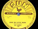 SUN 254 78 rpm  Ray Harris  