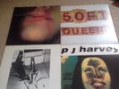 pj harvey vinyl Dry album. Dress. Sheena Na Gig And 50ft Queenie 12