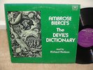 AMBROSE BIERCE'S THE DEVIL'S DICTIONARY READ BY RICHARD HOUSTON 1973 RARE 
