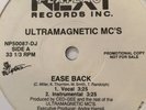 ULTRAMAGNETIC MC'S - ease back b/w kool keith housing things NEXT PLATEAU PROMO