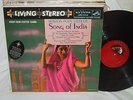 FIEDLER BOSTON POPS Song Of India LP US 1959 1s orig RCA LSC-2320 sd