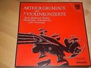 ARTHUR GRUMIAUX 7 VIOLINKONZERTE RARE 4 LP BOX PHILIPS