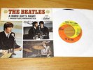 BEATLES 45 RPM with PICTURE SLEEVE - CAPITOL 5222 - 