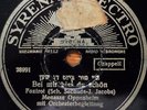 jewish yiddish 78 RPM-menashe oppenheim-bei mir bistu shein- syrena electro