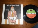 AC/DC 3 Track Maxi Single 1977,Dirty Deeds,Big Balls,The Jack.Heavy Metal 7