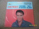 ELVIS PRESLEY Blue Moon Of Kentucky   USA 447-0601  RCA VICTOR   superb EX