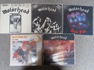 5xMotörhead, On Parole,Iron Fist,City Kids,No Sleep til Hammersmith,1xEP RAR