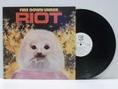 RIOT FIRE DOWN UNDER LP U.S. 1981 #EDITION W.L.PROMO MASTERDISK