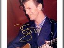 DAVID BOWIE - ROCK LEGEND - ORIGINAL HAND SIGNED AUTOGRAPH