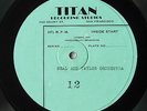TRANSCRIPTION: BEAL-TAYLOR FAIRMONT HOTEL ORCH: 1934 RARE - Radio Program format