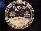GOLDEN GATE ORCHESTRA, Edison Diamond Disc 51897, Stockholm Stomp