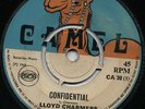 CONFIDENTIAL / HOUSE IN SESSION   LLOYD CHARMERS & THE HIPPY BOYS (1969 Reggae)?