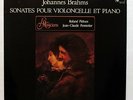 PIDOUX PENNETIER - BRAHMS cello & piano sonata HARMONIA MUNDI LP NM