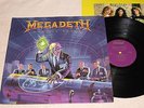 Megadeth - Rust In Peace - Capitol C1-591935 - with inner lyrics sleeve