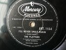 Rare 78 rpm by THE PLATTERS, 
