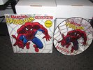 THE AMAZING SPIDERMAN - A ROCKOMIC SOUNDTRACK PICTURE DISC LP EXCELLENT