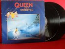 1992 QUEEN Live At Wembley '86 2xLP RARE MADE IN PORTUGAL