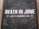 Death In June - Live At Syndrom 1996  (Ltd Box Set - 10 Copies)