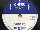 CHUCK BERRY Anthony Boy CHESS 1716 Rock And Roll 78rpm