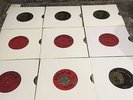 4 BLACK WAX AND 5 PAMA  LABEL SINGLES 