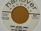 Rockabilly 45-Kids From Texas-Long Legged Linda-Hanover-PROMO-VG NICE
