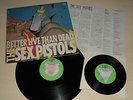 SEX PISTOLS RARE ORIG JAPANESE IMPORT 1ST PRESSING + RARE FREE 7