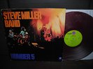 Steve Miller Band Number 5 Japan Orig. LP INSERT RED WAX 1972