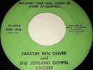 Deacon Ben Oliver & Joyful Gospel Singers Black Gospel Greenville South Carolina