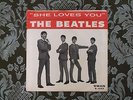 Beatles-ORIGINAL PICTURE SLEEVE+45-swan 4152-SHE LOVES YOU 1964