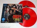 Kiss 'Burning Hellfire In Kyoto' Live in Japan '77 Double Red Color LP Rare 500c