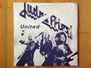 JUDAS PRIEST UNITED LIVE 2 LP JAPAN