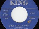 Fabulous Denos -Once I Had A Love/Bad Girl -King 45-5908 R&B Soul 45rpm MONO
