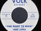ROCKABILLY 45 Trini Lopez 