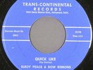ROCKABILLY 45 Elroy Peace & Bow Ribbons 