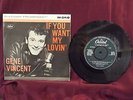 NEAR MINT GENE VINCENT  if you want my loving ep
