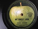 Beatles: GEORGE HARRISON 'MY SWEET LORD' 1st.PRESS 1971 AUSSIE 7