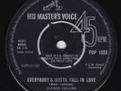 GLENDA COLLINS Everybodys Gotta Fall In Love M- UK 45 Ritchie Blackmore JOE MEEK