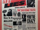 GUNS N' ROSES-G N'R LIES RARE YUGOSLAVIAN LP 1989 EX/EX- w/INNER SLEEVE