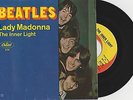 THE BEATLES - LADY MADONNA / THE INNER LIGHT 45 RPM and Picture Sleeve
