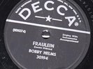 78-HILLBILLY R&B-BOBBY HELMS-FRAULEIN/HEARTSICK FEELING on DECCA-MINT-