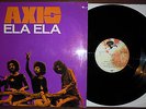 LP AXIS Ele Ela (Riviera 72 GERMANY) 1st ps Greek funk psych prog unique cvr VG+