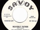 SOUTHWEST MICHIGAN STATE CHOIR - Savoy 4240 - Heavenly Father - GOSPEL DJ VG++