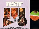 RATT lay it down A9546T signed copy uk atlantic 1985 12