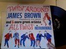 XX RARE Orig 1962 Lp album James Brown TWIST AROUND King 771 Mono PLAY TESTED