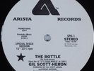 GIL SCOTT-HERON The Bottle ARISTA 12