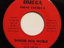 DUKE TURNER-DOGGIE DOG WORLD /PUT SOUL IN YOUR DANCE-FUNK 45 on OMEGA SOUND  NM