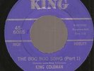 KING COLEMAN The Boo Boo Song Parts 1&2  KING soul funk 45 dancer JAMES BROWN