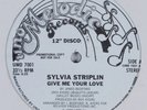 SYLVIA STRIPLIN Give Me Your Love MELODIC 12