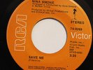 NINA SIMONE-SAVE ME /TO BE YOUNG GIFTED & BLACK-FUNK 45 on RCA VICTOR  NM